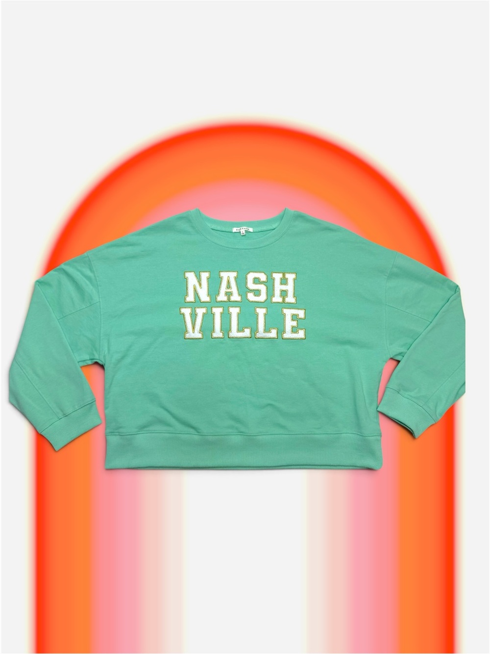 ✨BAEVELY✨MINT GREEN✨NASHVILLE✨CREWNECK✨